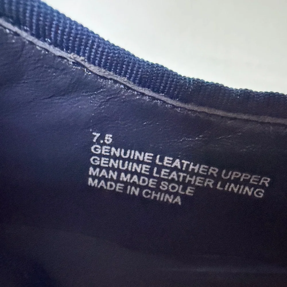 Brooks Brothers Navy Blue Suede Espadrille Sneakers Lace Up Flats Women 7.5